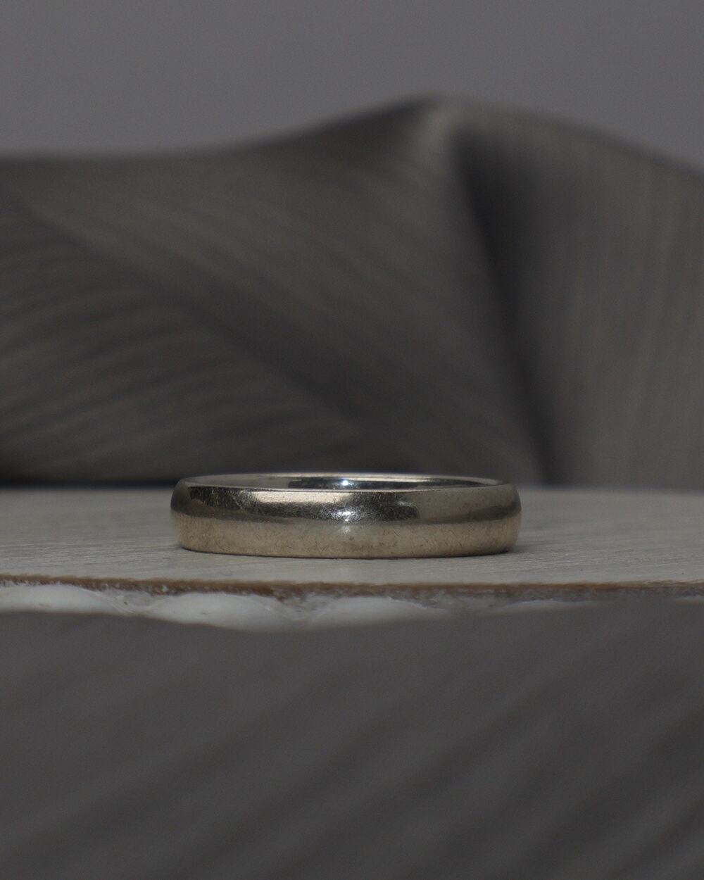 James Avery Sterling Silver Wedding Band Ring 3G / Sz 7.5/ 4mm